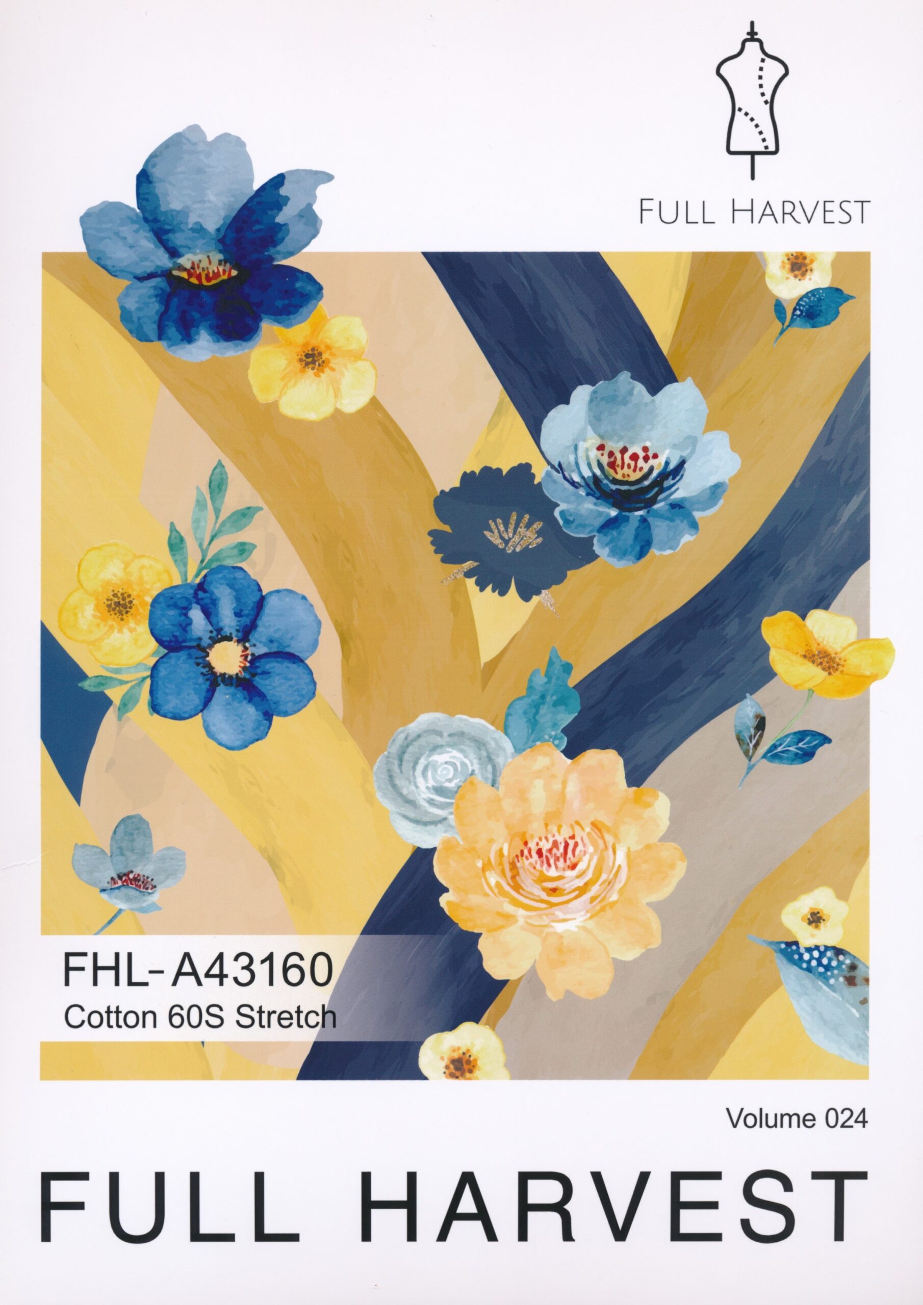 P.1 FULL HARVEST Volume 024 FHL-A43160 Cotton 60S Stretch