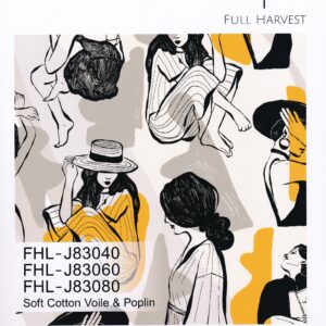 FHL-J83080 Soft Cotton Voile & Poplin
